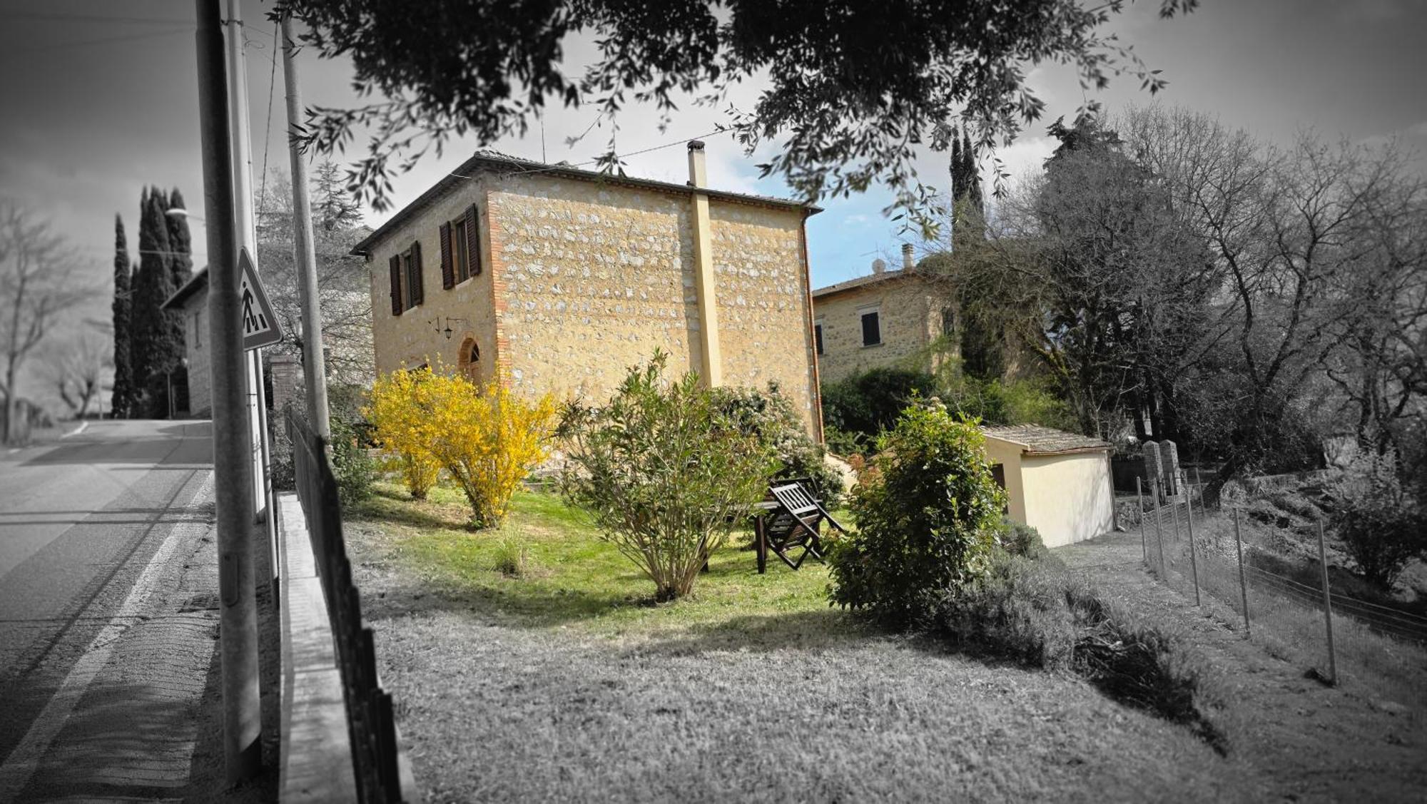 Вілла A Casa Di Gabri Montefollonico Екстер'єр фото