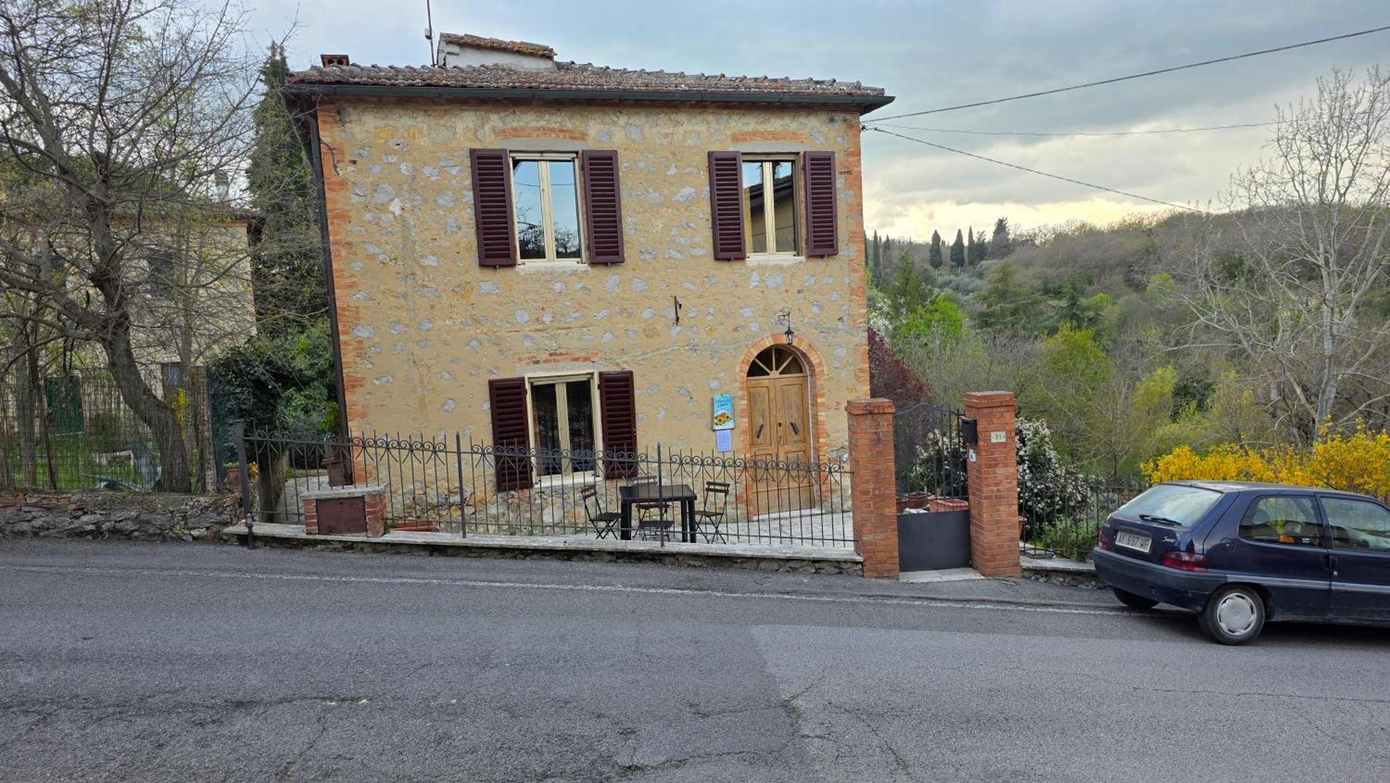 Вілла A Casa Di Gabri Montefollonico Екстер'єр фото