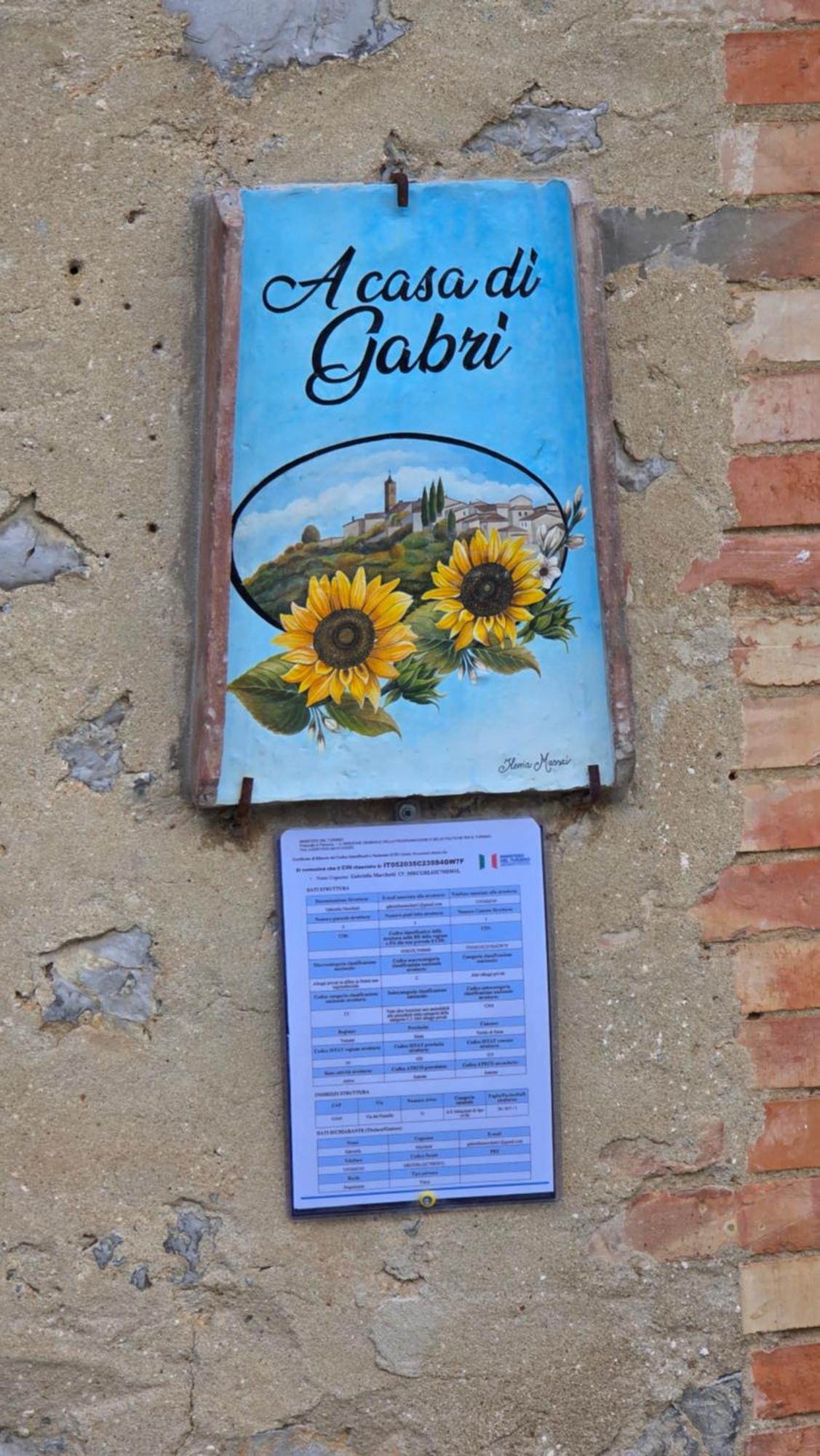 Вілла A Casa Di Gabri Montefollonico Екстер'єр фото