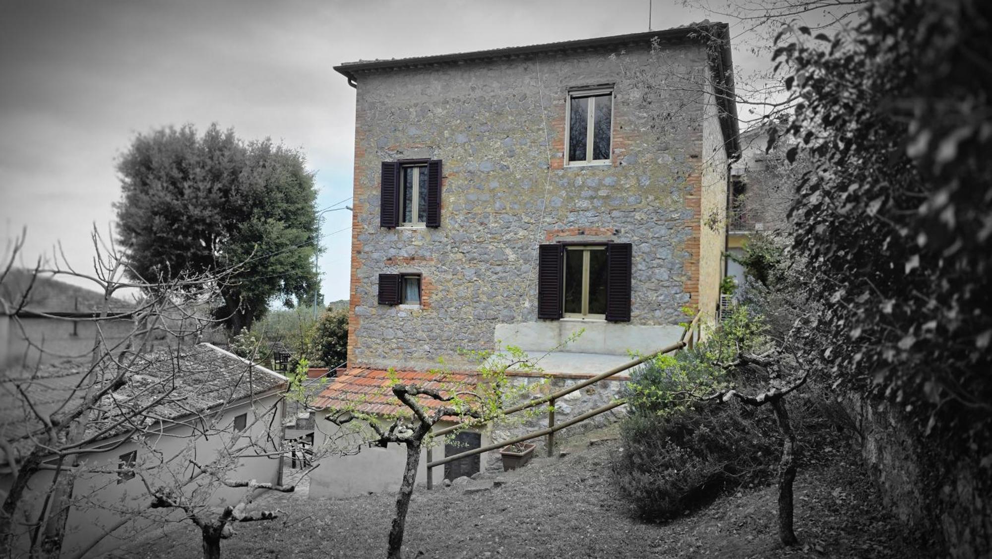 Вілла A Casa Di Gabri Montefollonico Екстер'єр фото
