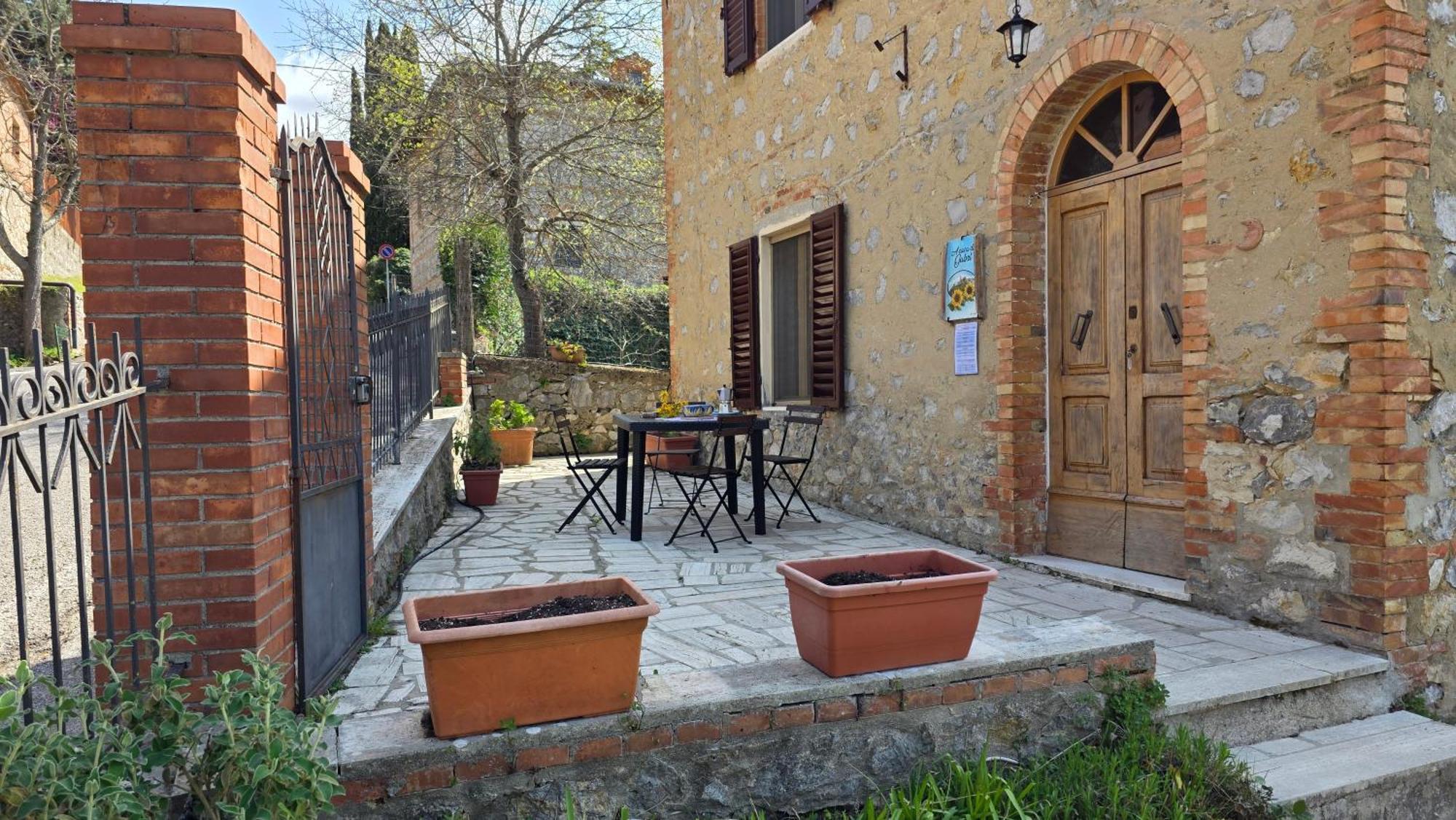 Вілла A Casa Di Gabri Montefollonico Екстер'єр фото